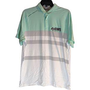 Under armour BWS mint green and white heat gear size L